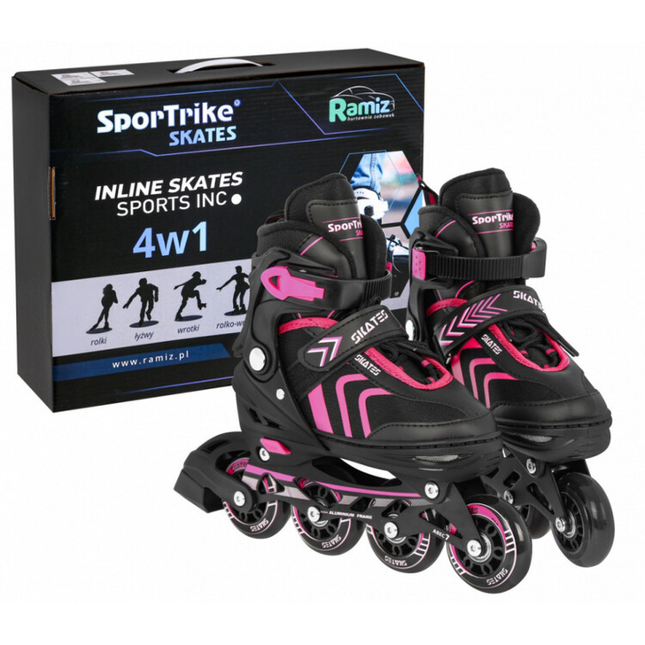 Role pentu copii SporTrike 4 in 1, 39-43 , roz