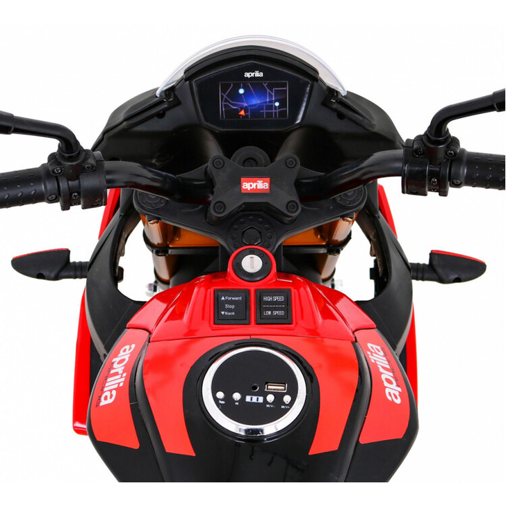 Motocicleta electrica Aprilia Tuono V4, rosu