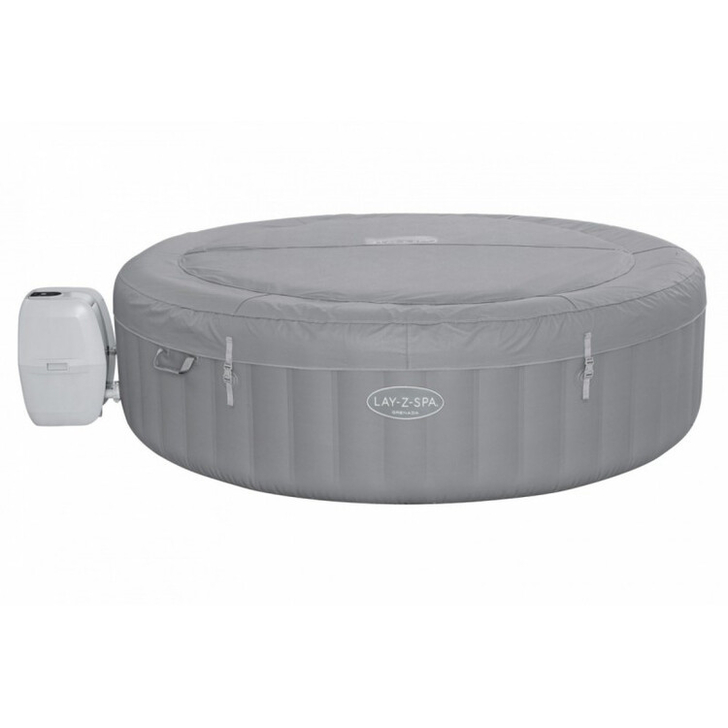 Jacuzzi gonflabil Bestway 6-8 persoane, diametru 236 cm, pompa de incalzire, husa de protectie, capacitate 1325 litri