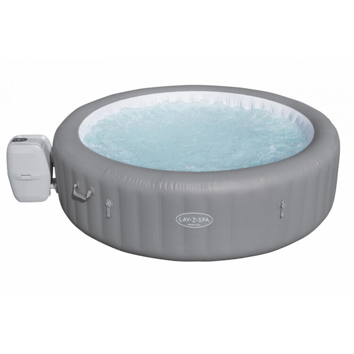 Jacuzzi gonflabil Bestway 6-8 persoane, diametru 236 cm, pompa de incalzire, husa de protectie, capacitate 1325 litri