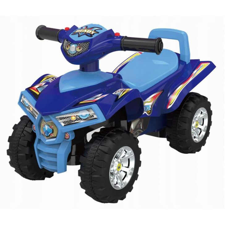 Masinuta ATV Fara pedale Ride-On Baby Mix, Albastru