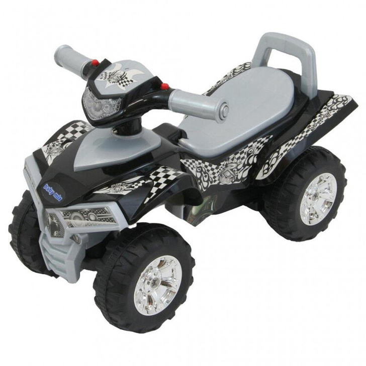 Masinuta ATV Fara pedale Ride-On Baby Mix, Negru