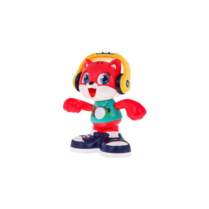 Pisica DJ interactiva si educativa 3 moduri de joc si lectii de dans, Hola