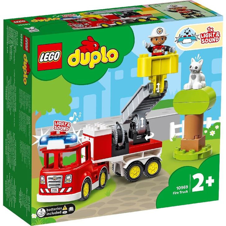 Set de construit - Lego Duplo Camion de Pompieri  10969