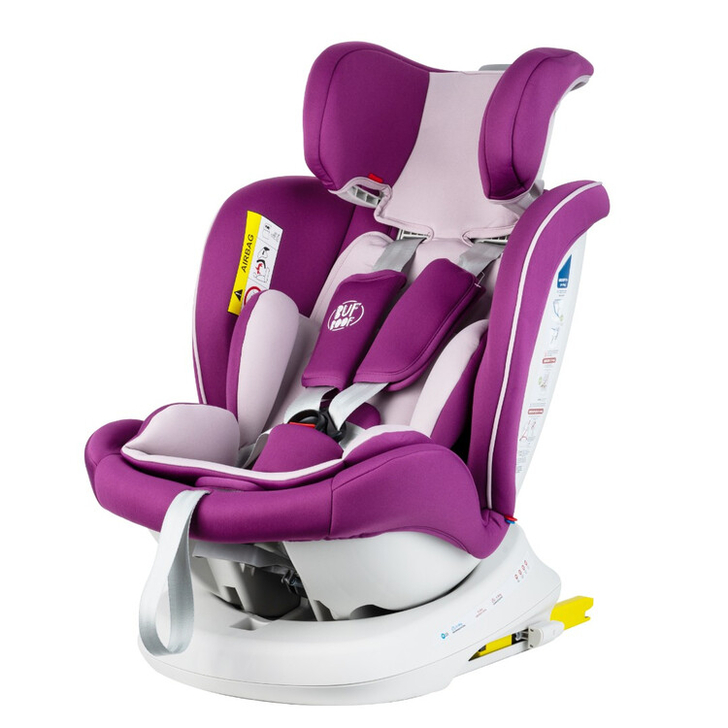 Scaun Auto Tweety Plus DELUXE BUF BOOF Purple cu Isofix rotativ 360 grade 0 36 kg