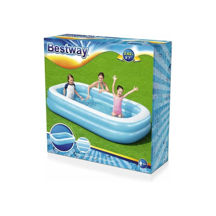 Piscina gonflabila Bestway 54006 Family, 262X175X51 cm