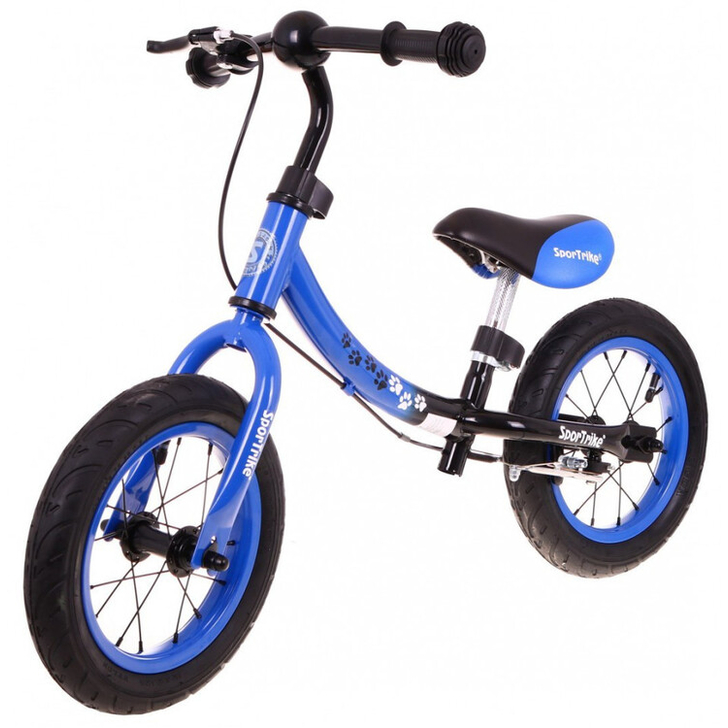 Bicicleta fara pedale cu cadru reversibil Boomerang WB-06, albastru