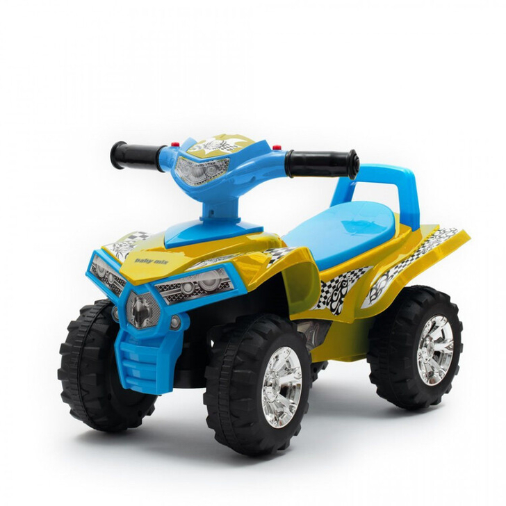 Quad premergator Ride-On Baby Mix, Galben