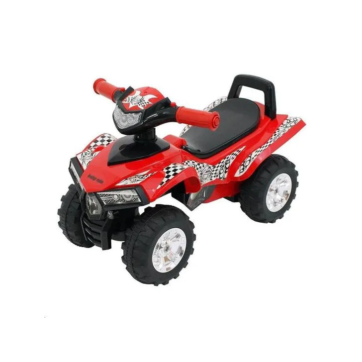 Quad premergator Ride-On Baby Mix, Rosu