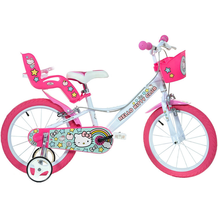 Bicicleta copii Dino Bikes 14" Hello Kitty