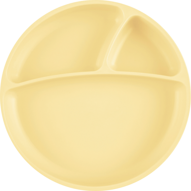 Set de hranire BWL II Minikoioi, 100% Premium Silicone – Mellow Yellow