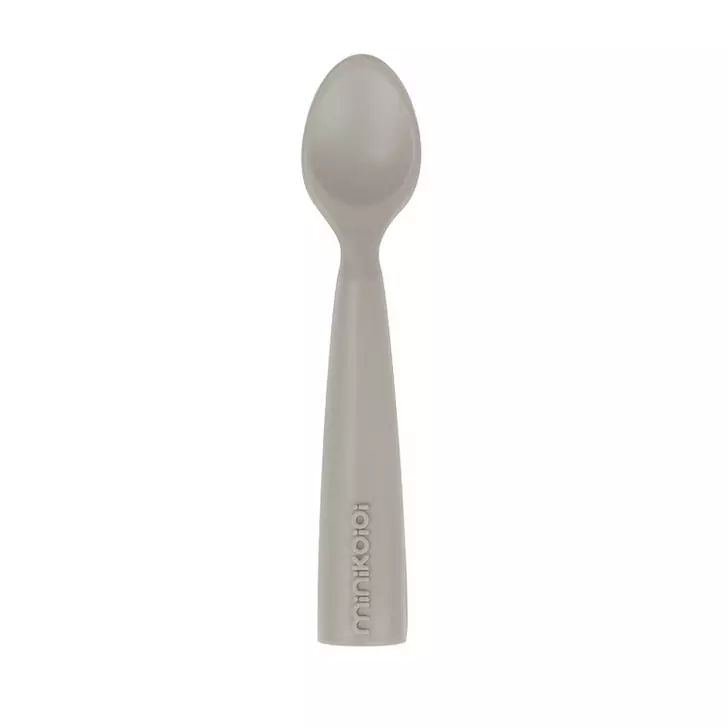 Set de hranire BWL I Minikoioi, 100% Premium Silicone – Powder Grey