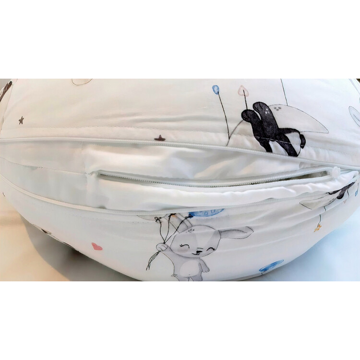Perna pentru gravida, Fibre din silicon, 180 cm, Eko - Balloons