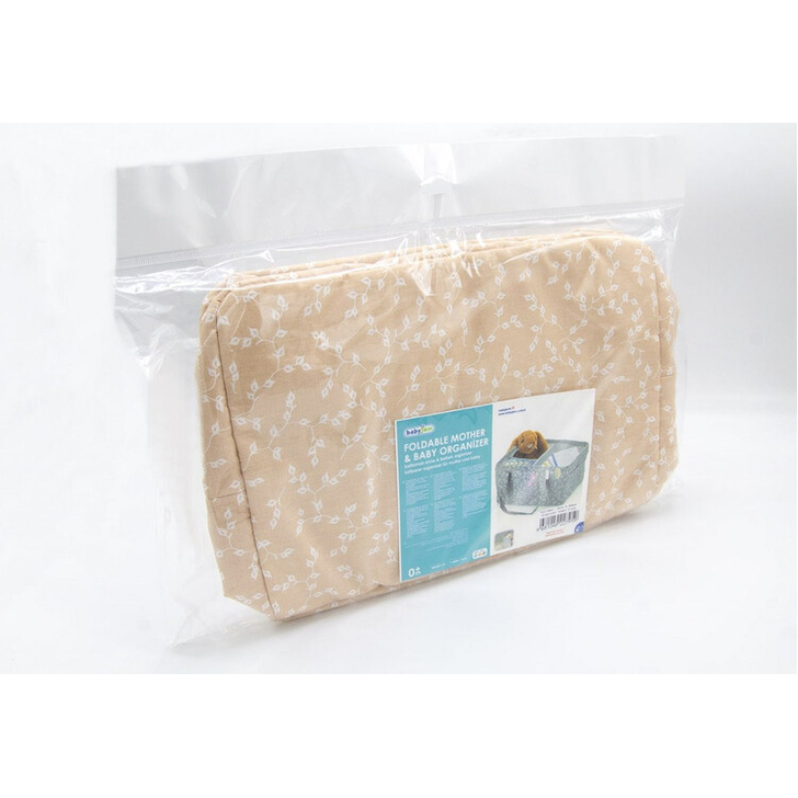 Geanta organizator pentru scutece si accesorii copii/bebelusi, BabyJem, 25x35 cm (Culoare: Somon)
