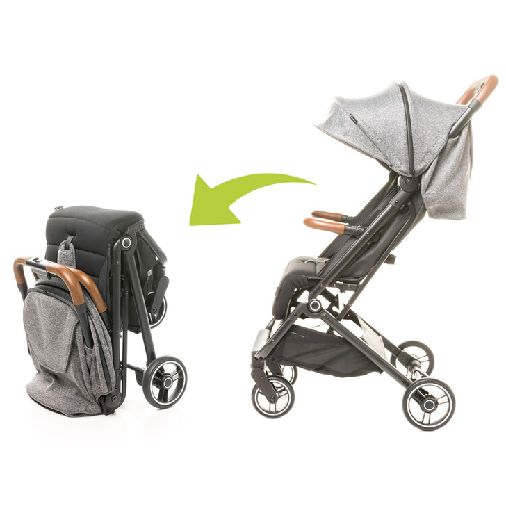 Carucior sport compact (max. 22 Kg) 4Baby TWIZZY Gri