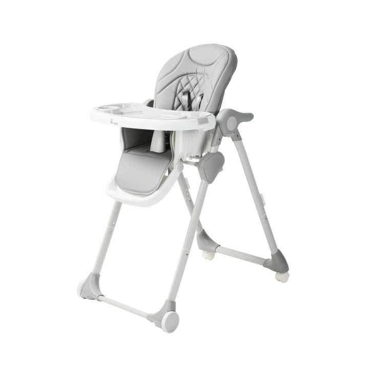Scaun de masa pentru copii Bo Jungle Wheely Gri