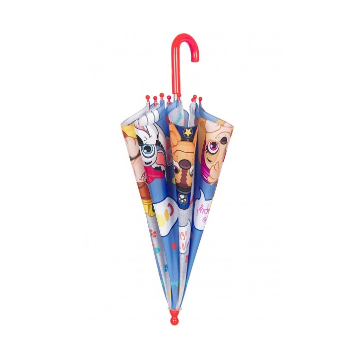 Umbrela manuala 38 cm cu inchidere cu siguranta Paw Patrol