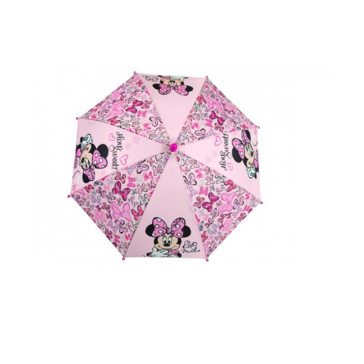 Umbrela manuala Perletti Minnie roz