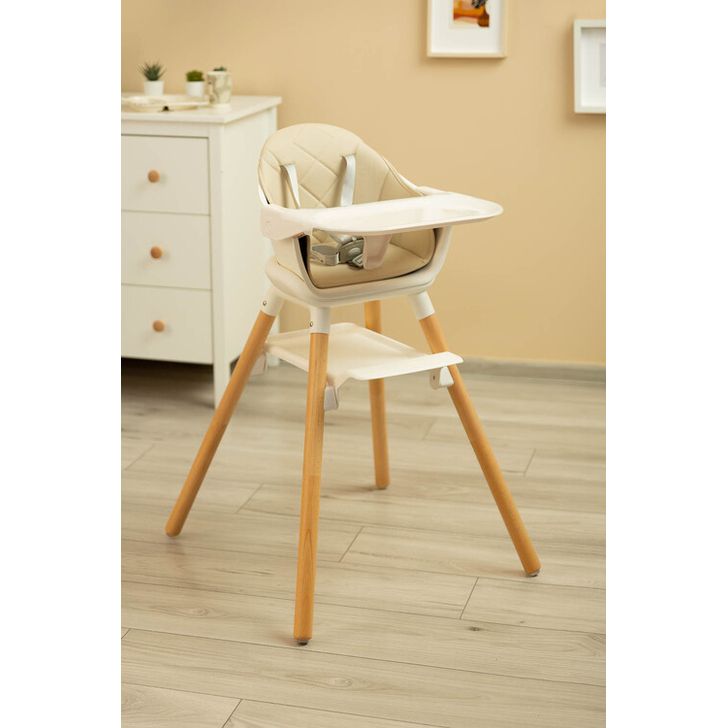 Scaun de masa multifunctional 4 in 1 Caretero BRAVO Bej