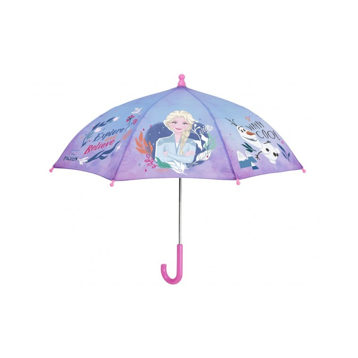 Umbrela manuala Perletti Frozen 2 lila