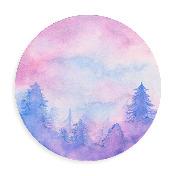 Bloc desen circular Watercolor Chroma Blends