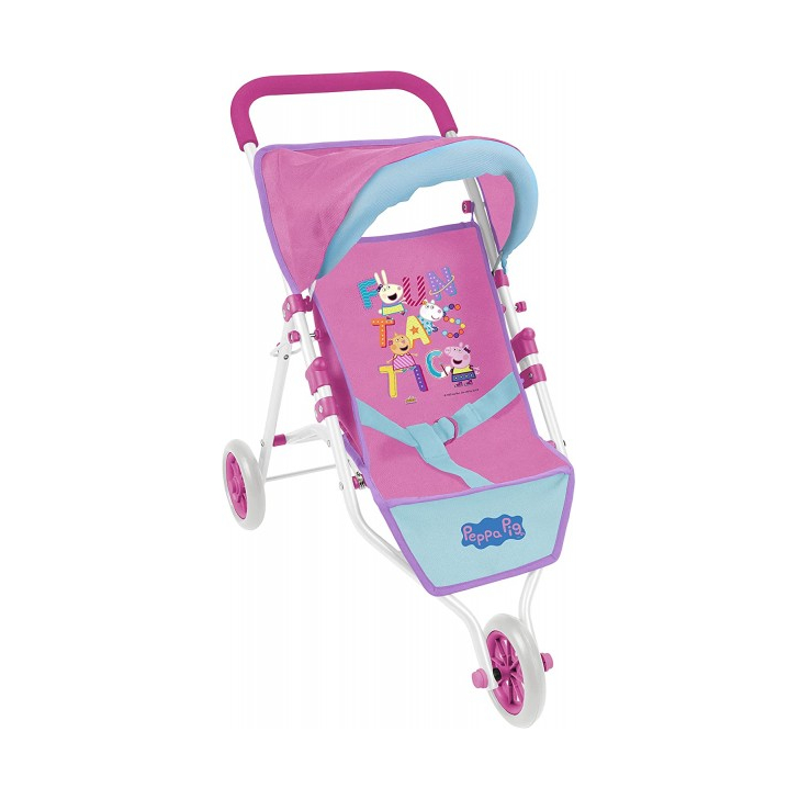 Carucior pentru papusi Saica Jogger Peppa Pig