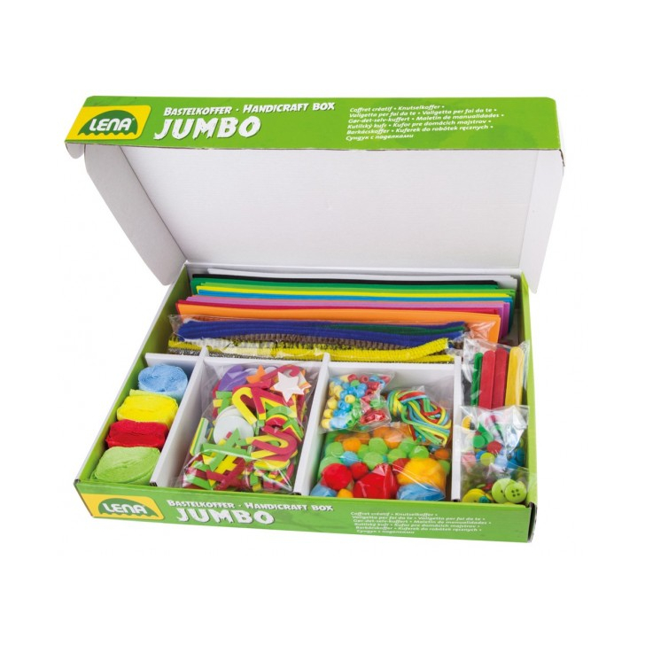 Trusa creatii handmade Jumbo Lena cu 800 accesorii incluse