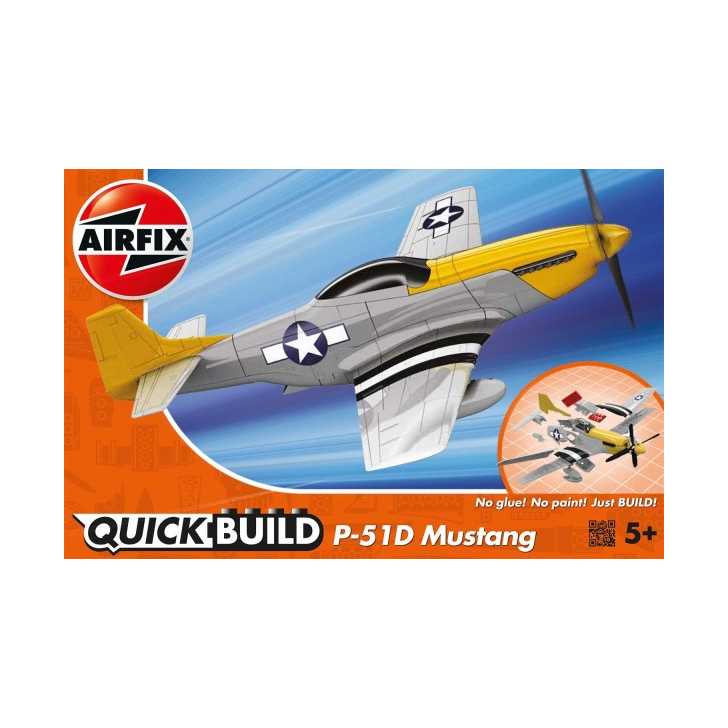 Macheta avion de construit Mustang P-51D