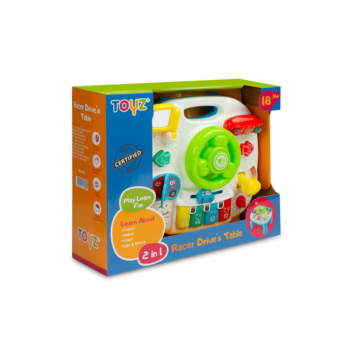 Jucarie educationala Toyz LITTLE DRIVER'S TABLE 3 in 1
