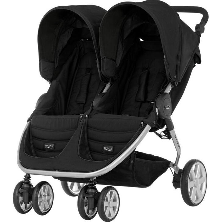 Carucior gemeni B-Agile Double Cosmos Black Britax