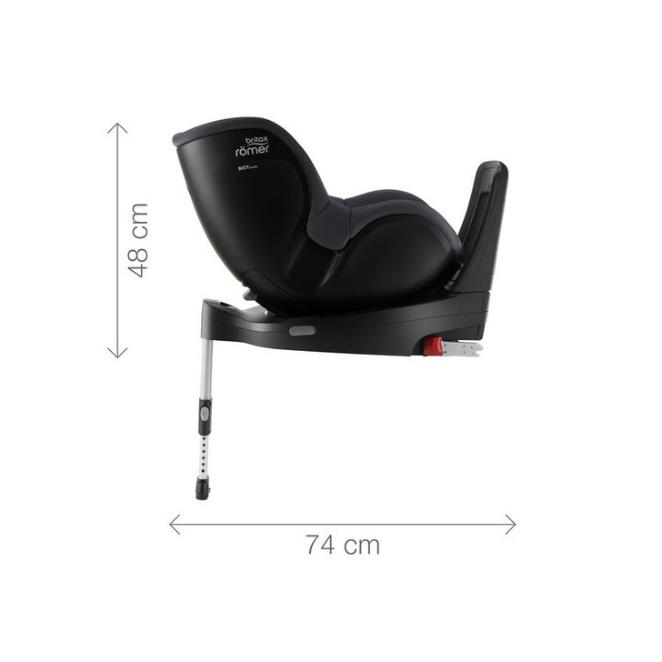 Scaun auto Dualfix 3 i-Size Bundle Midnight Grey Britax-Romer