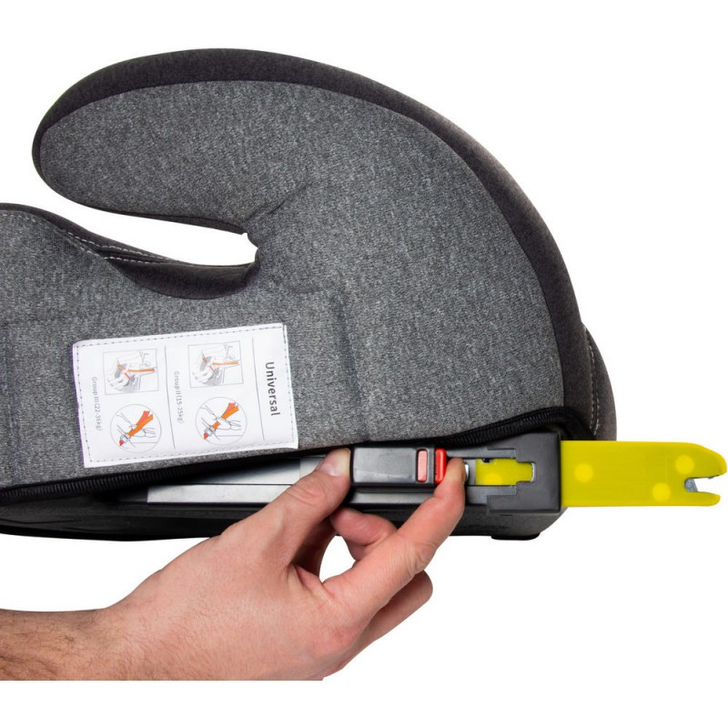 Inaltator auto Junior LUX Isofix Grey Gurtfix 15-36 kg. Osann