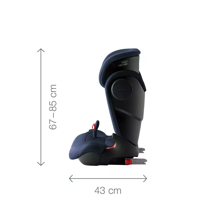 Scaun auto Kidfix III M Cool Flow Black Britax-Romer