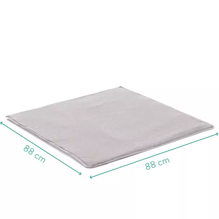 Tarc copii Mia grey melange 95x95 cm Fillikid