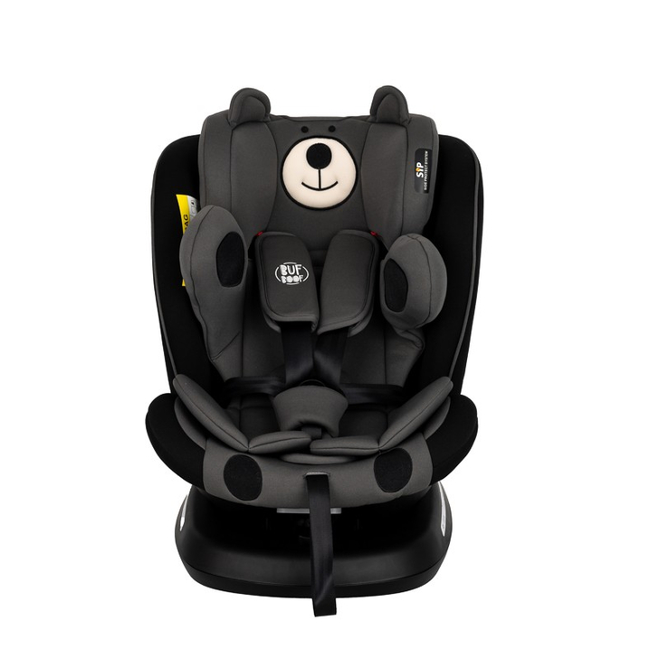 Scaun Auto Tweety Plus DELUXE BUF BOOF UrsBlack cu Isofix rotativ 360 grade 0 36 kg