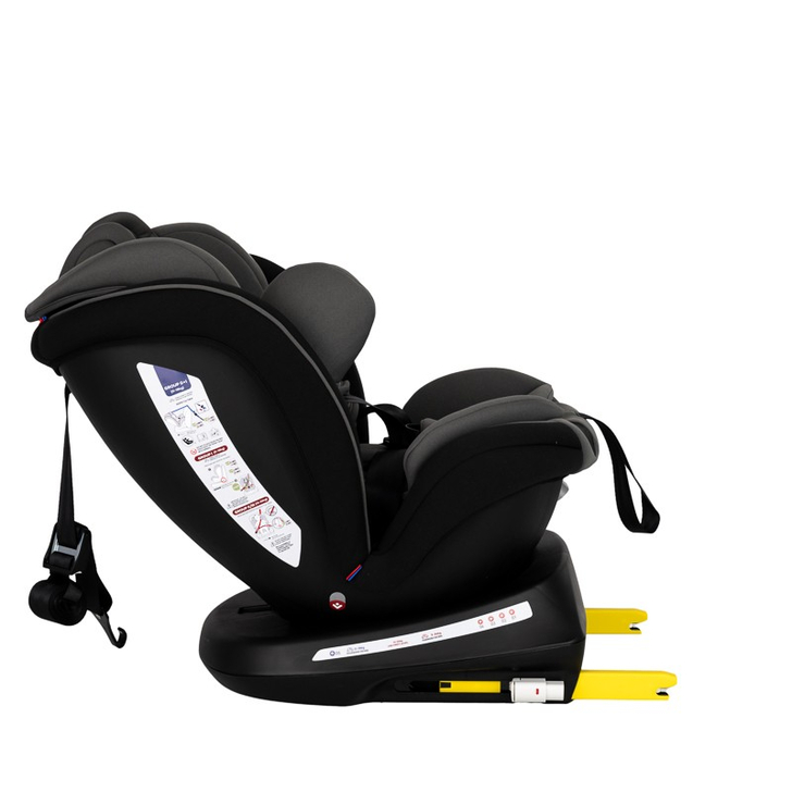 Scaun Auto Tweety Plus DELUXE BUF BOOF UrsBlack cu Isofix rotativ 360 grade 0 36 kg