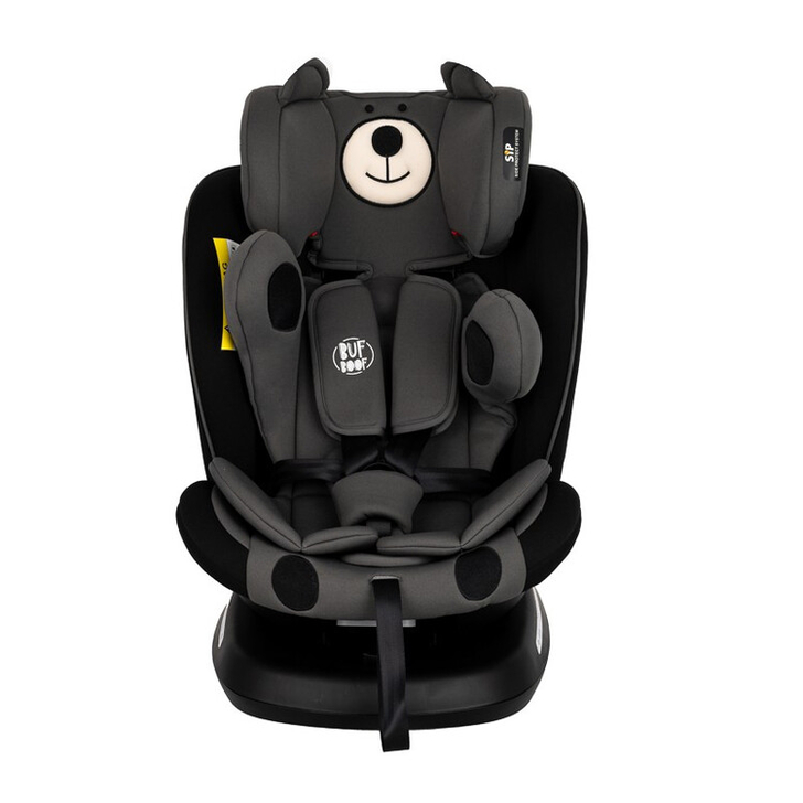 Scaun Auto Tweety Plus DELUXE BUF BOOF UrsBlack cu Isofix rotativ 360 grade 0 36 kg
