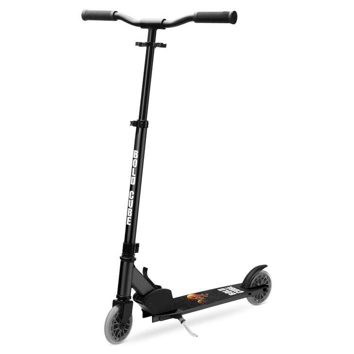 Trotineta fete cu 2 roti pliabila - Scooter Deluxe Black