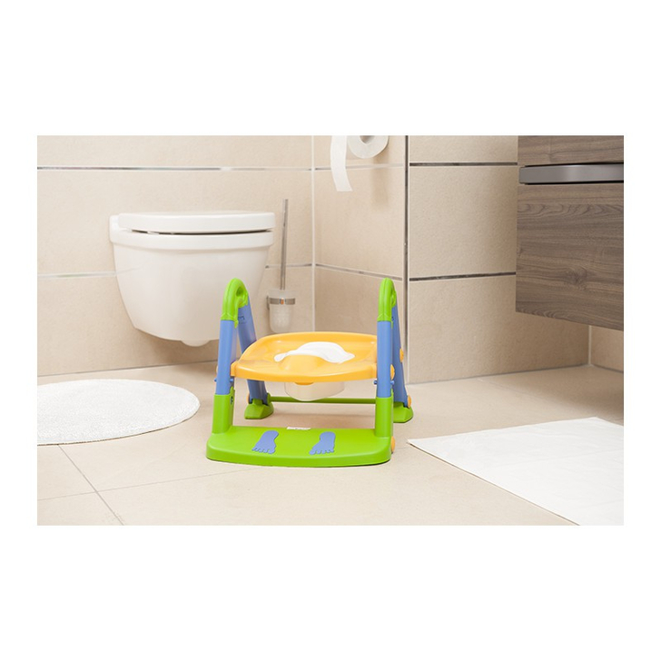 Scara cu reductor WC si olita Multicolor Kidskit Rotho-babydesign