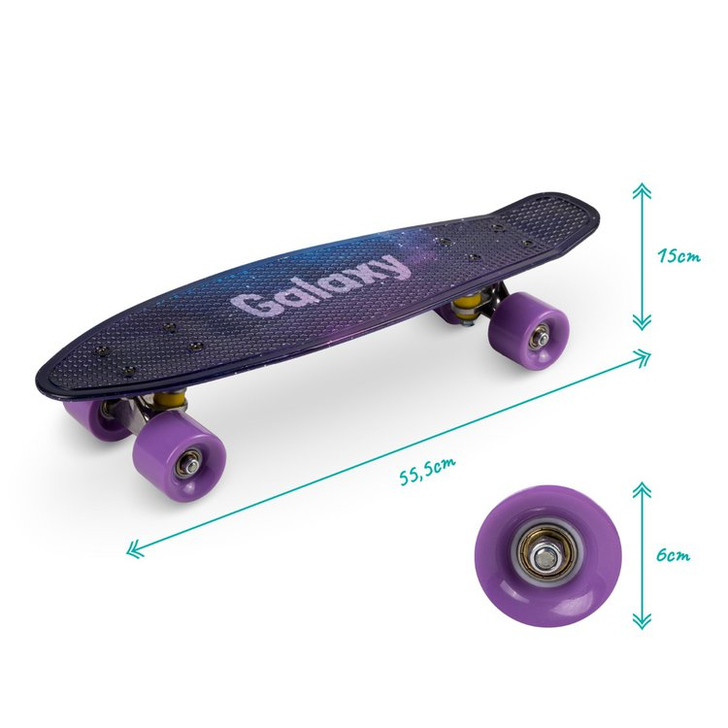 Skateboard copii, Qkids, Galaxy - Unicorn