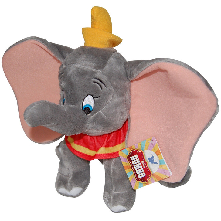 Jucarie din plus Dumbo Gri, 30 cm