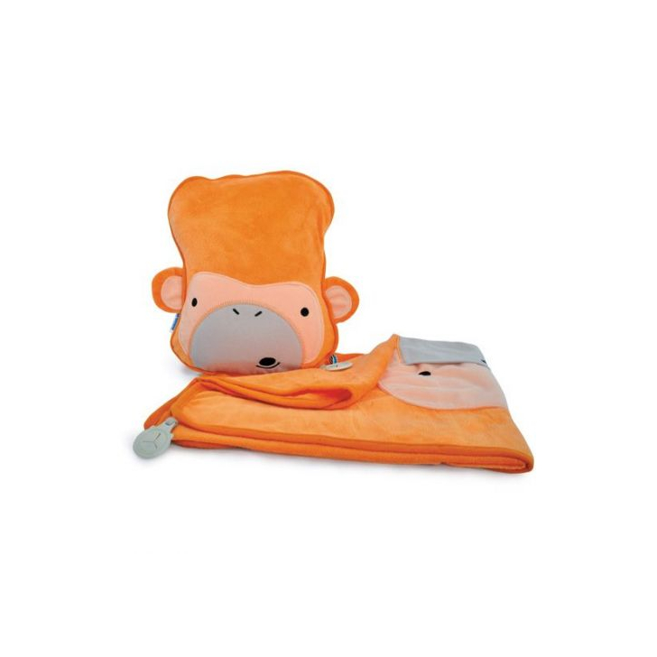 Set perna si pled Trunki SnooziHedz Monkey