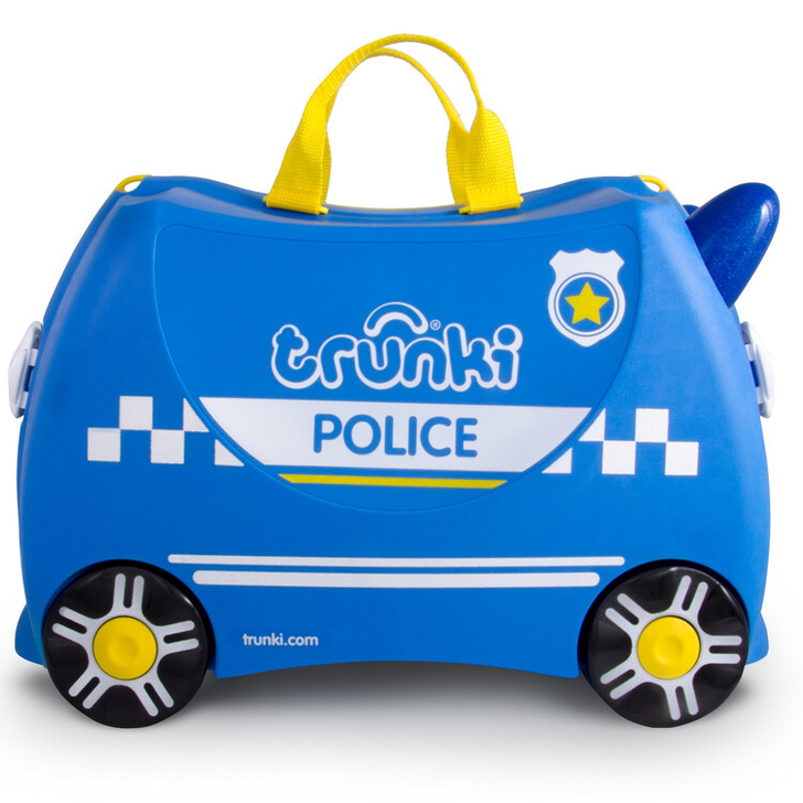 Valiza Trunki PERCY - Masina de politie