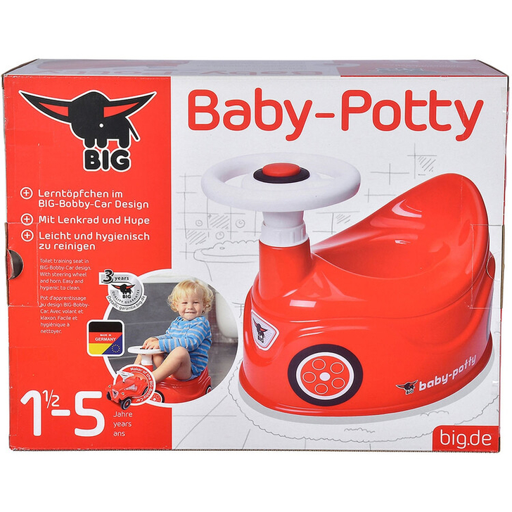 Olita educativa pentru copii Big Baby Potty red