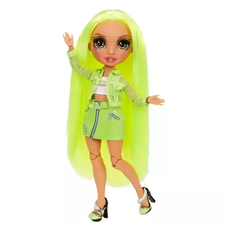 Papusa Rainbow High, Karma Nichols, Neon, Seria 2