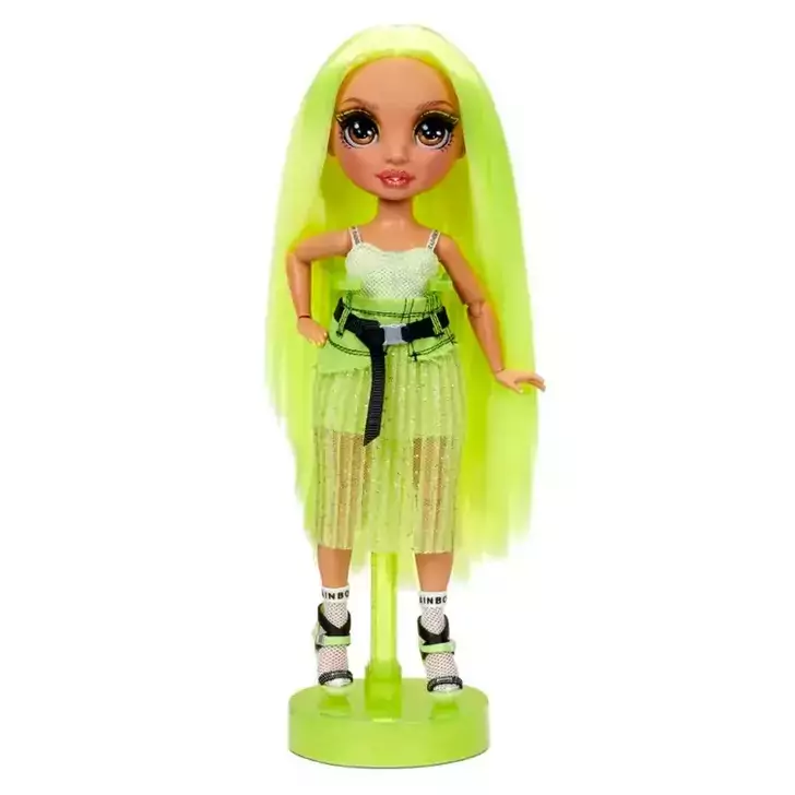 Papusa Rainbow High, Karma Nichols, Neon, Seria 2