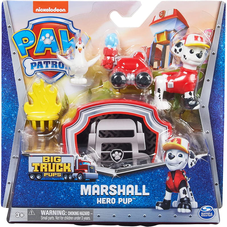 Figurina Paw Patrol Big Truck Hero Pups - Marshall
