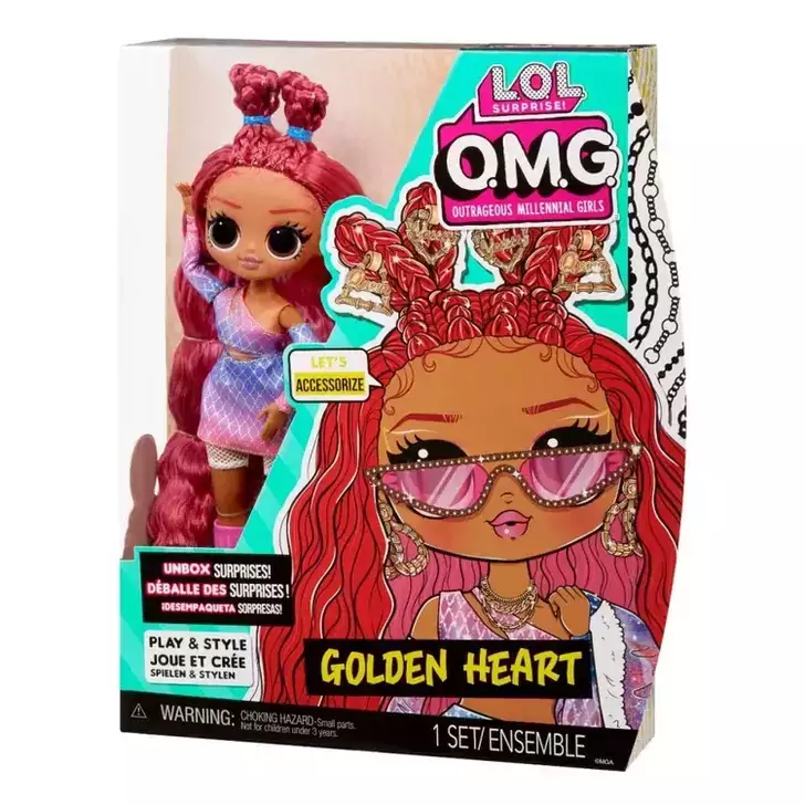 Papusa LOL Surprise OMG Core, Seria 7, Golden Heart