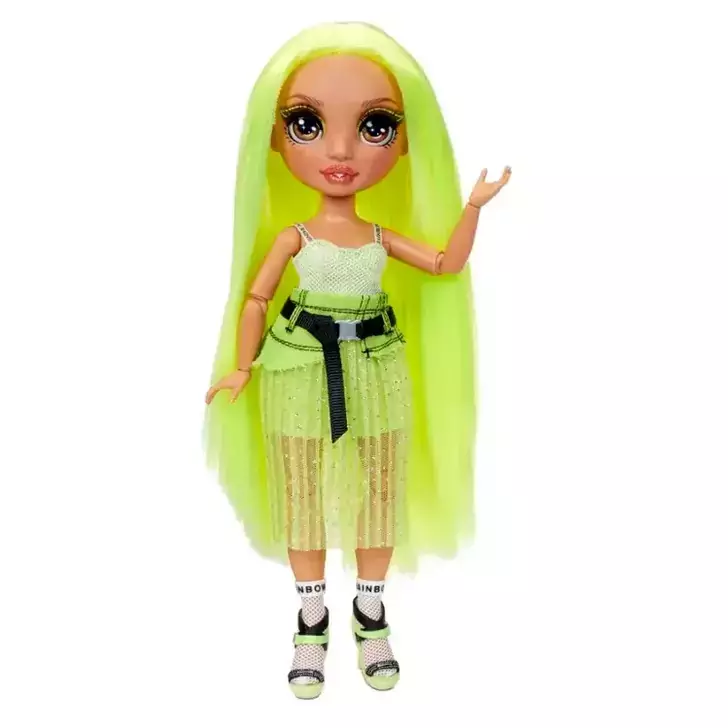 Papusa Rainbow High, Karma Nichols, Neon, Seria 2