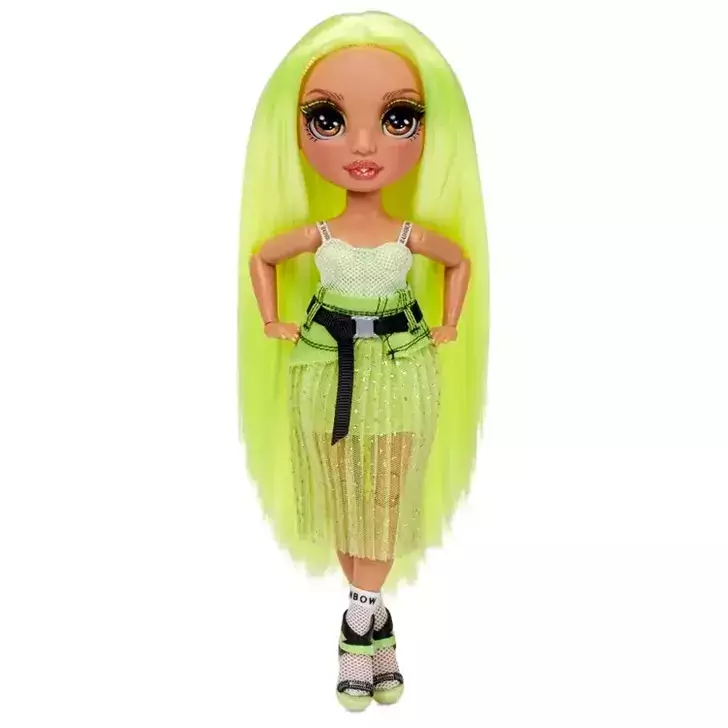 Papusa Rainbow High, Karma Nichols, Neon, Seria 2